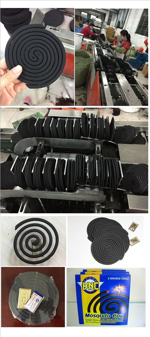 High Quality Cheap Price Plant Fiber Mosquito Coil Black Mosquito Coil