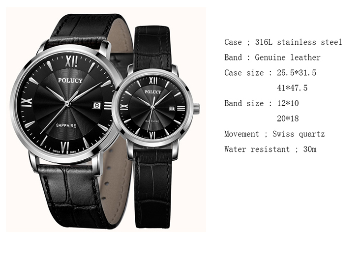 Leather Strap Lady Quartz Watch Wholesale China