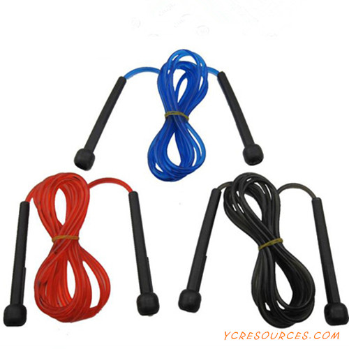 Crossfit Plastic Jump Ropes Fast Speed Skipping Rope for Promotion