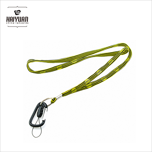 Different Capacities Full Color Shoelace Fabric Lanyard Manufactured in China