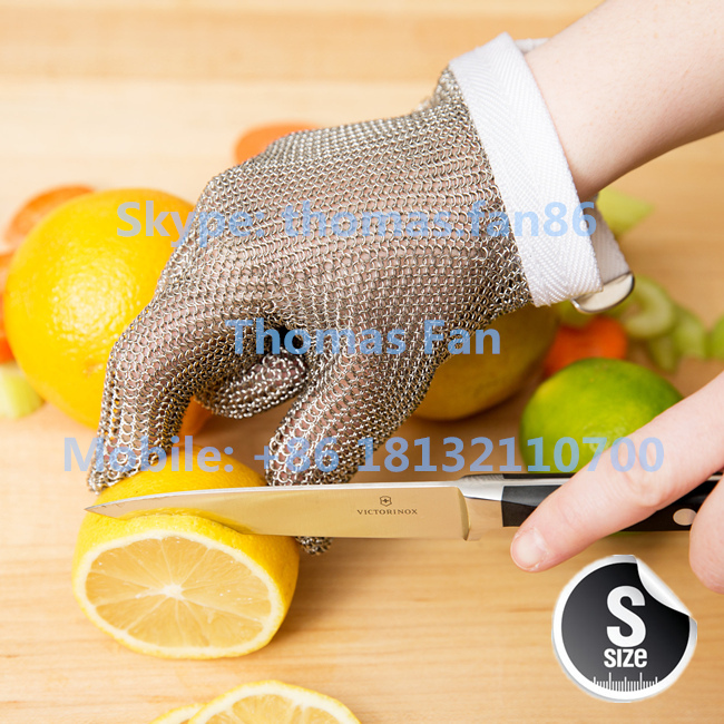 Stainless Steel Mesh Cut Resistant Glove / Chain Mail Apron