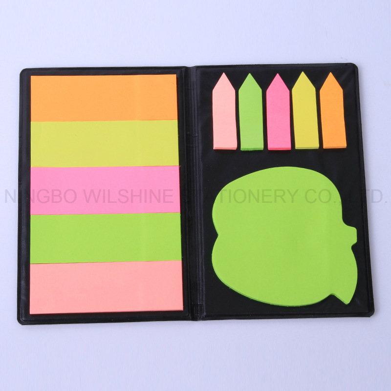 High Quality PU Cover Memo Sticky Note Pads (PN238)