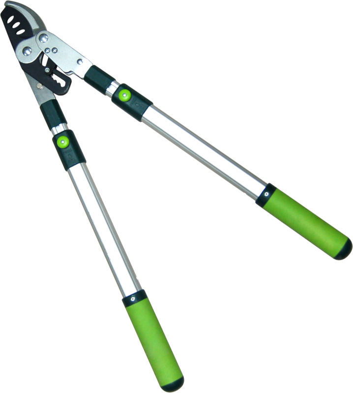 Garden Lopping Shears PTFE Coated Power Saving Telescopic Bypass Lopper