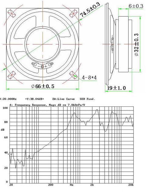 Fbs66W-4f China Hot Sale Loud Speaker Loudspeaker Waterproof Speaker (FBELE)