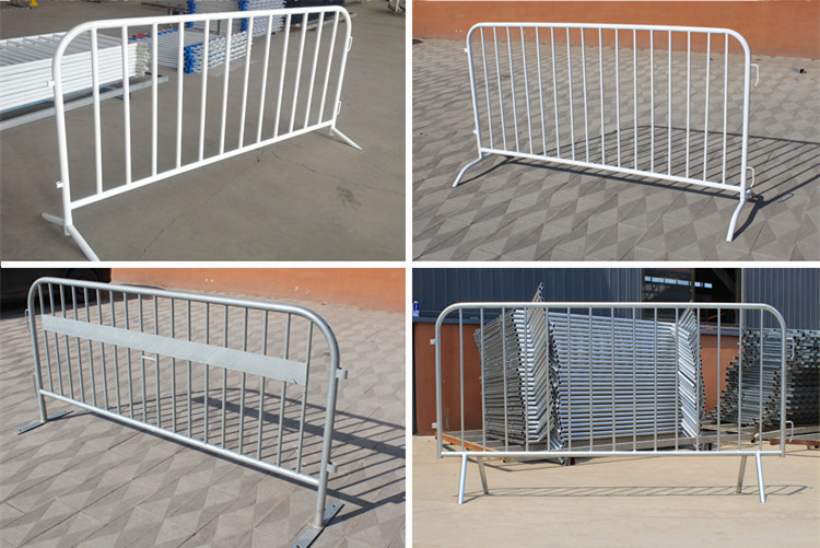Colored Powder Coated Crowd Control Barrier
