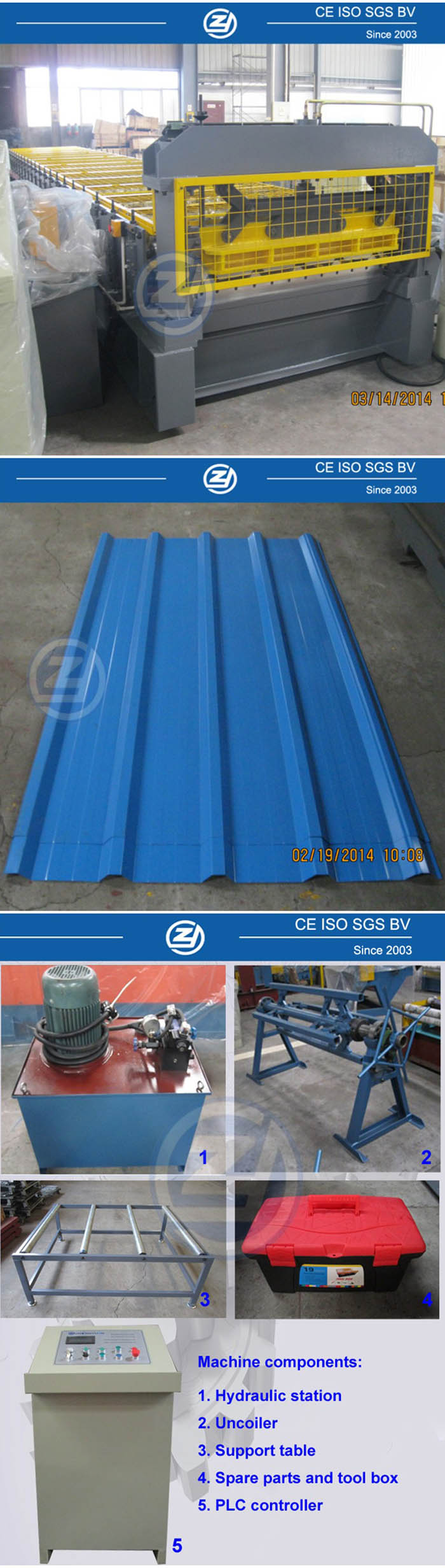 Roofing Roll Forming Machine