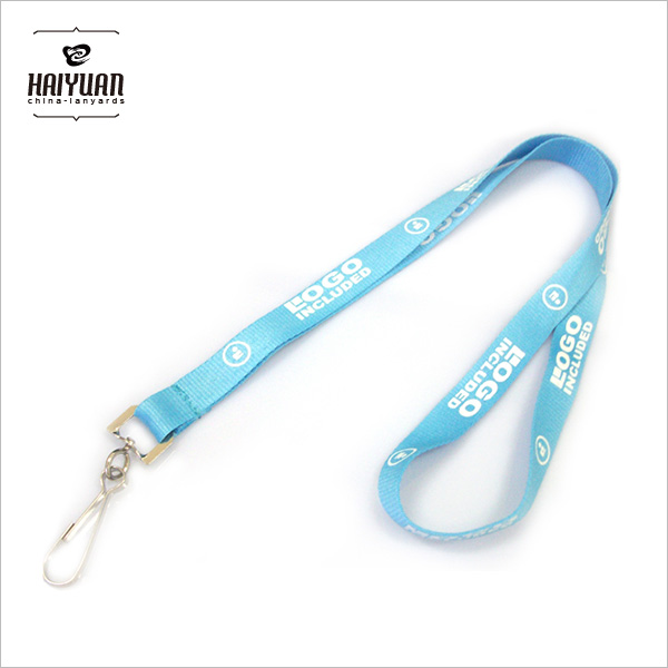 China Gold Supplier Cheaper Polyester Lanyards with Logo Custom