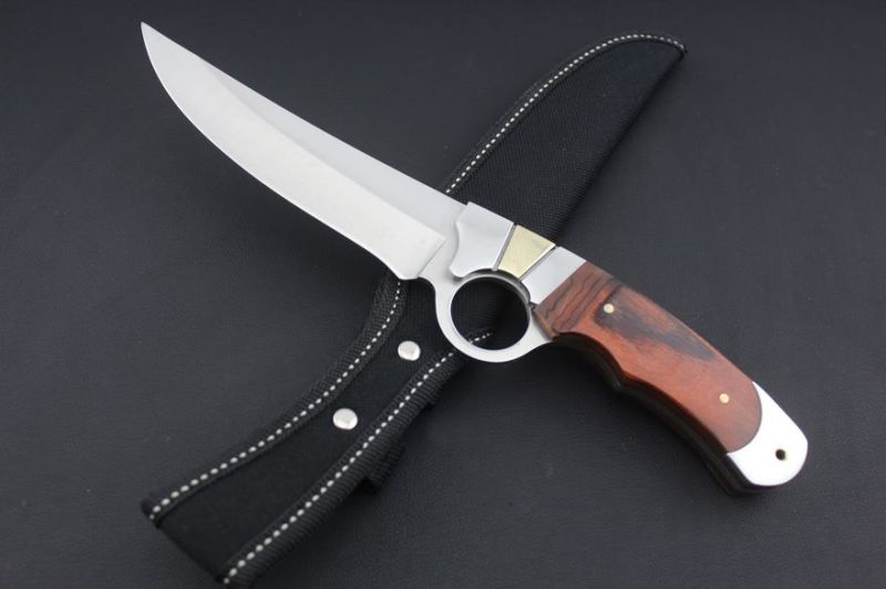 Wood Handle Hunting Knife (SE-A10)