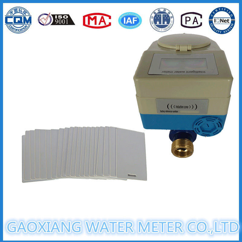 RF Card Waterproof Prepaid Water Meter