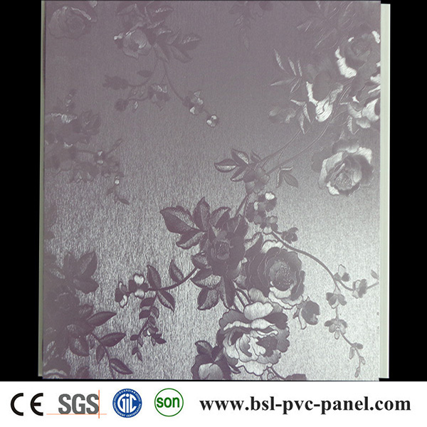 Classic 30cm Flat Laminated PVC Wall Panel 2015 in China