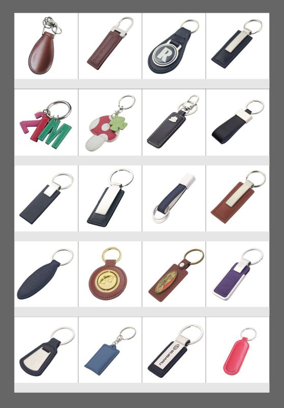 Special PU Leather Tape Key Ring