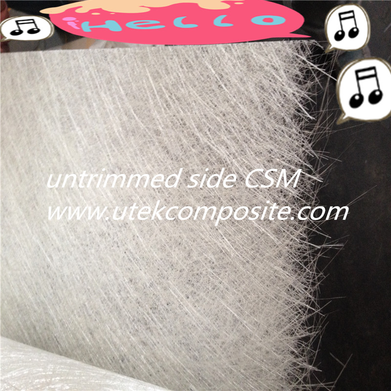 Single Untrimmed 450GSM Fiberglass Chopped Strand Mat Fiber Glass