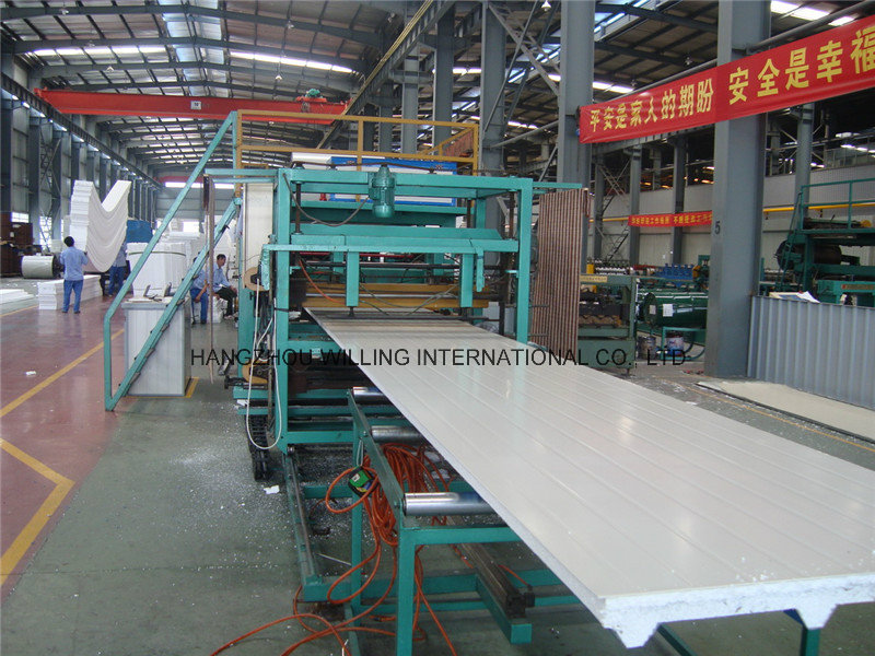 Hot China Polyurethane Sandwich Panel Production Line with Ce