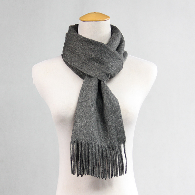 Grey Men's and Women's General Cashmere Scarf CD20dl