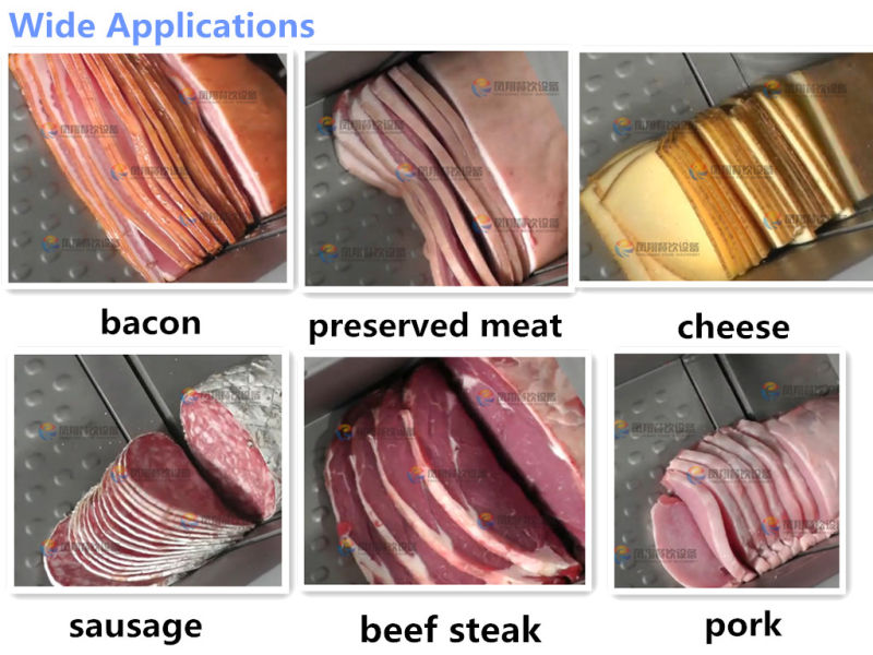 Big Row/Sausage/Meat/Ham/Bacon/Chese Slicer Slicing Machine