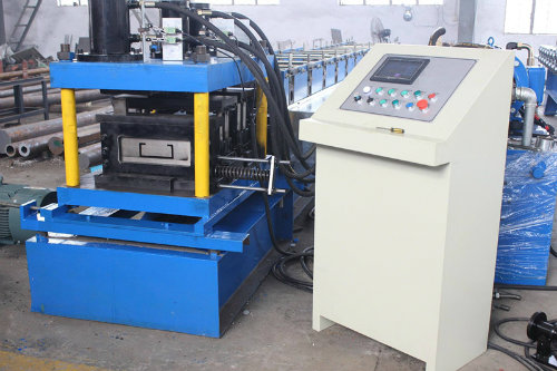 Automatic Change Size C Purlin Rolled Forming Machine