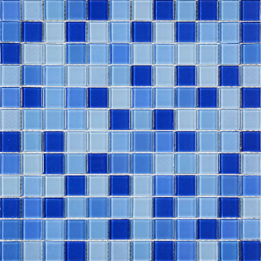 4/8mm Crystal Glass Mosaic for Swimming Pool