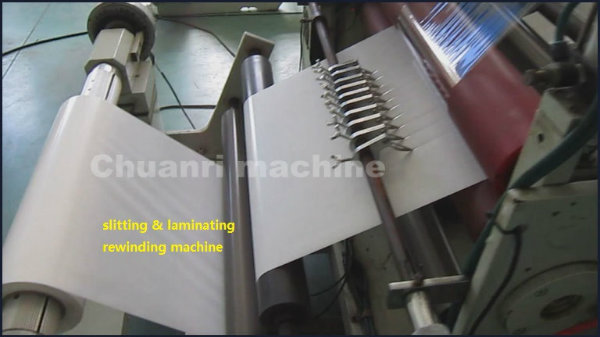 Jumbo Roll Silicon Tape and Foam Slitting Laminating Machine