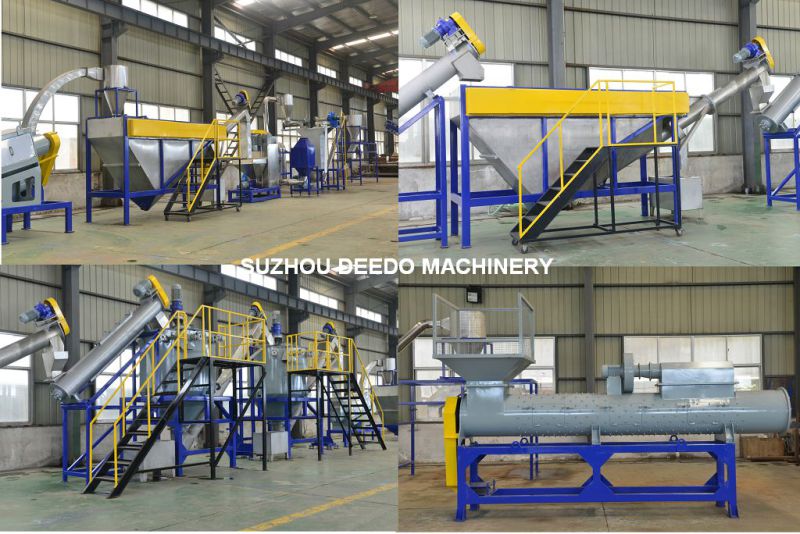 PP PE Pet Waste Plastic Recycling Machine