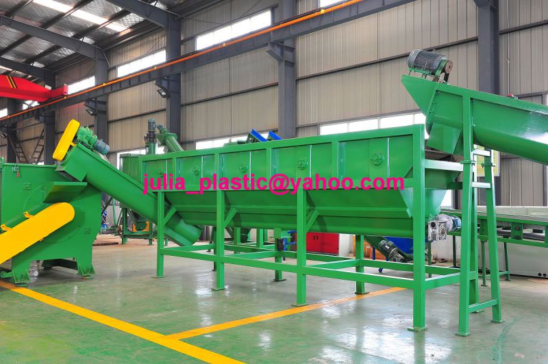 PE PP Waste Plastic Bags Film Washing Recycling Line