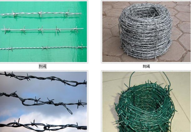 PVC Coated Galvanized Iron Barbed Wire for Fence