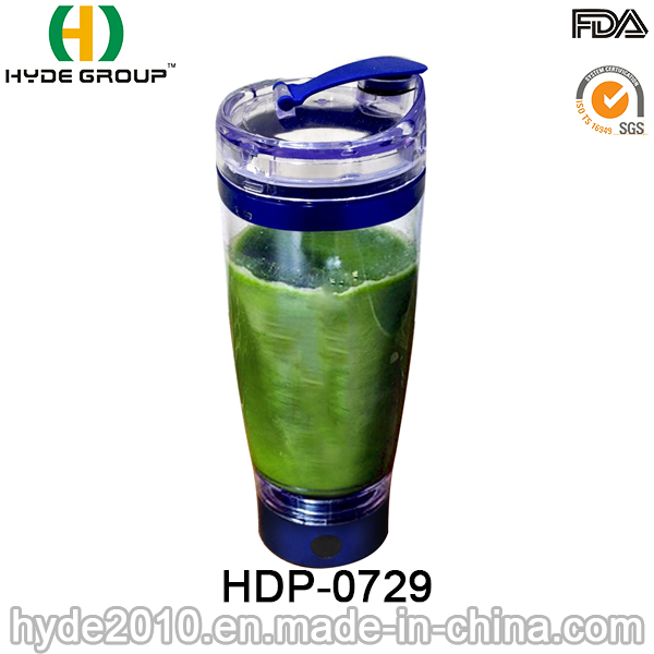 2016 600ml Plastic Vortex Shaker Bottle, Plastic Electric Protein Bottle (HDP-0729)