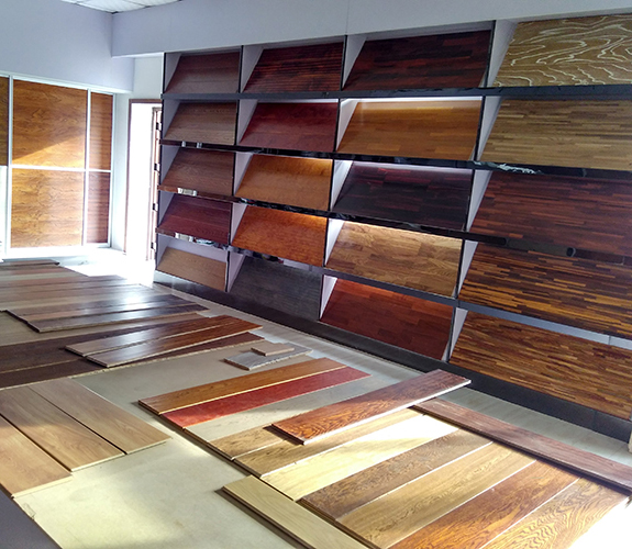 HDF AC4 High Gloss Waxed Laminate Laminated Wood Flooring