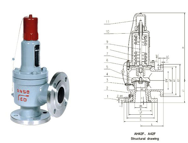 (LPG) Backflow Safety Valve / Safety Reflux Valve (GAH42F)