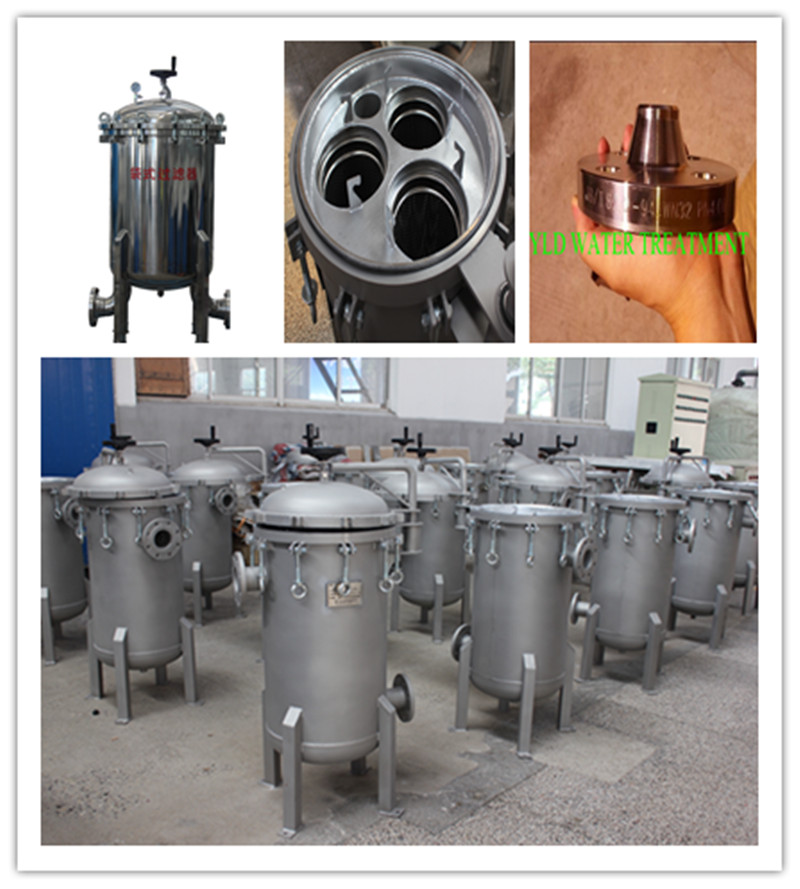 Micron Multi Bag Filter Housing with Stainless Steel Material