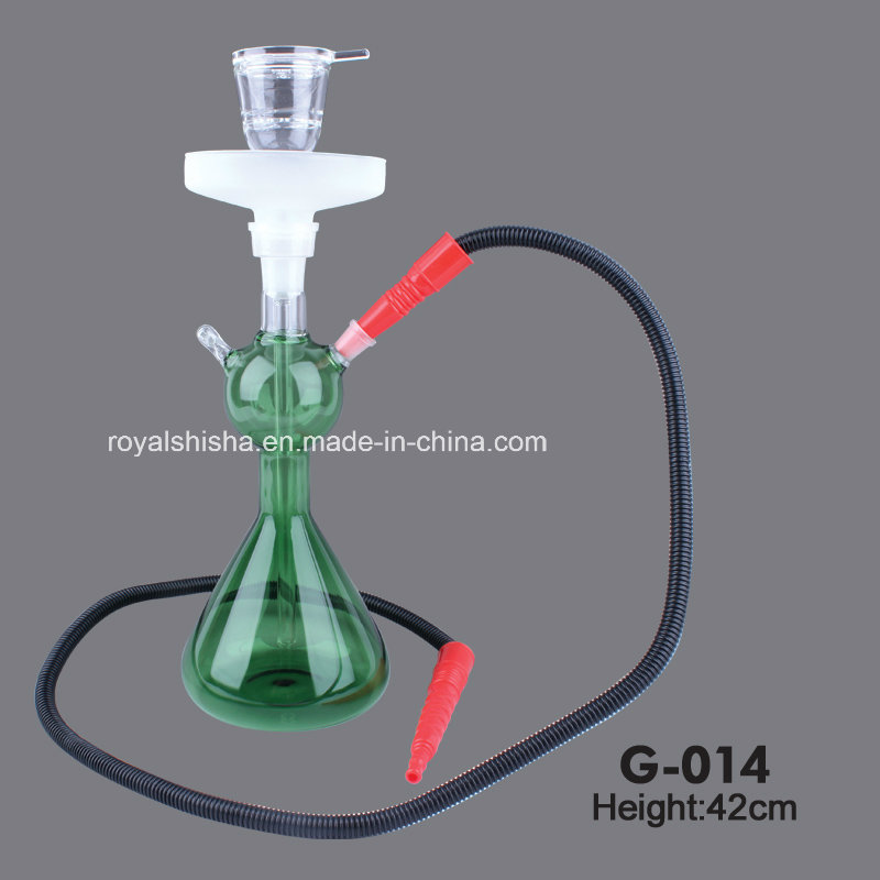 2016 New Design Frosted All Glass Hookah Shisha