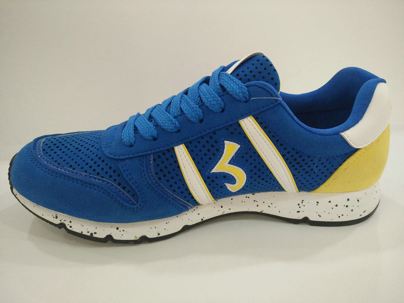 Men's Blue Hollow out Summer Running Shoes