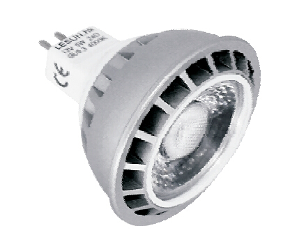 New AC/DC 12V Ce RoHS GU10 MR16 5W LED Lamp