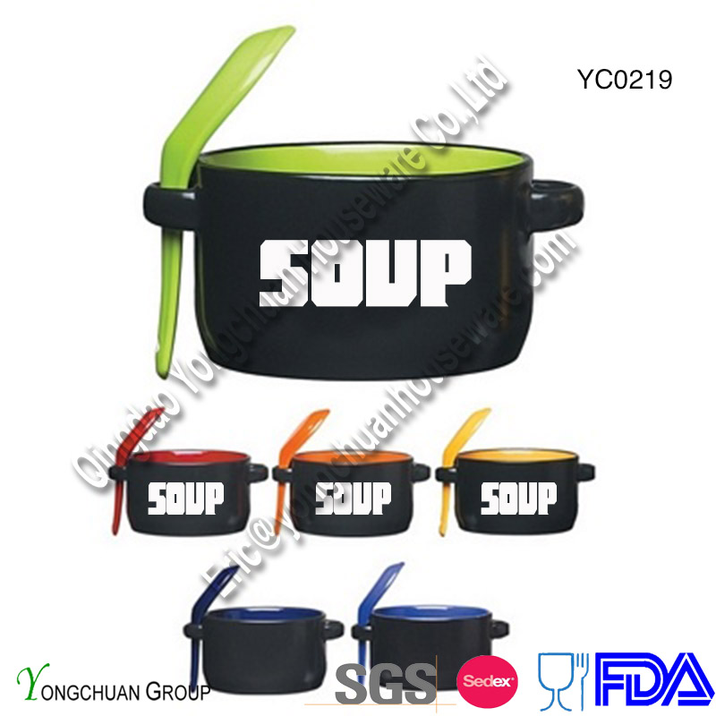 Ceramic 16oz Soup Bowl Set on Promotion