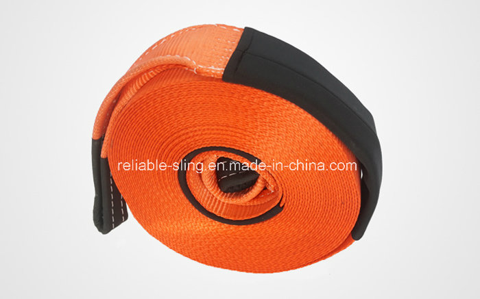 Ce TUV Approved Heavy Duty Car Tow Strap Rope