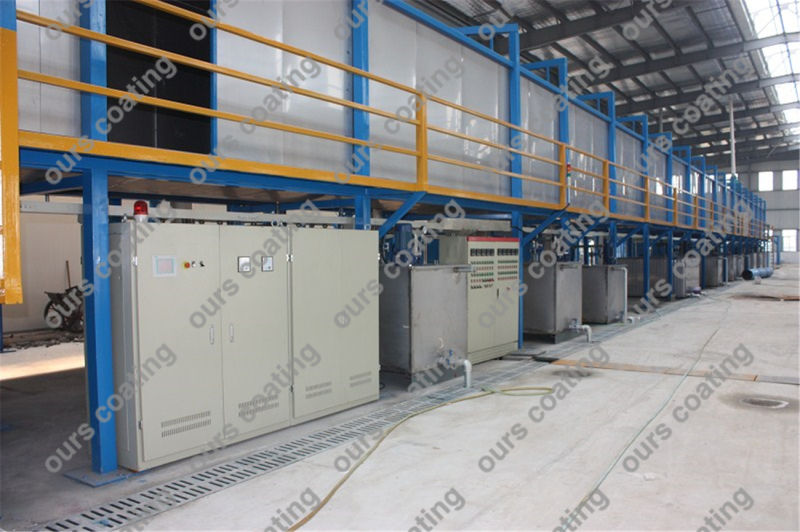 E-Coating Paint Spray Line for Exporting