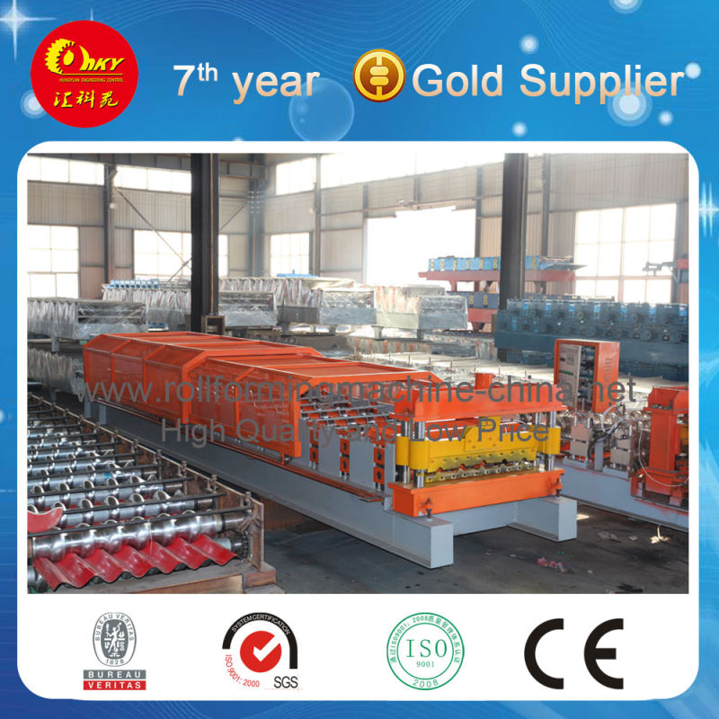 Metal Profiling Line, Roof Rolled Equip