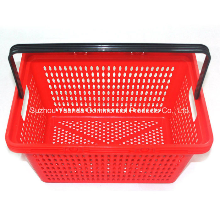 Cheap Single Handle New Plastic Basket Shopping Hand Basket Manufacture