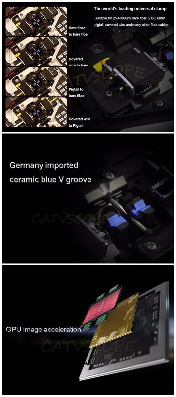 Catvscope High performance Csp-X5 Arc Fusion Splicer