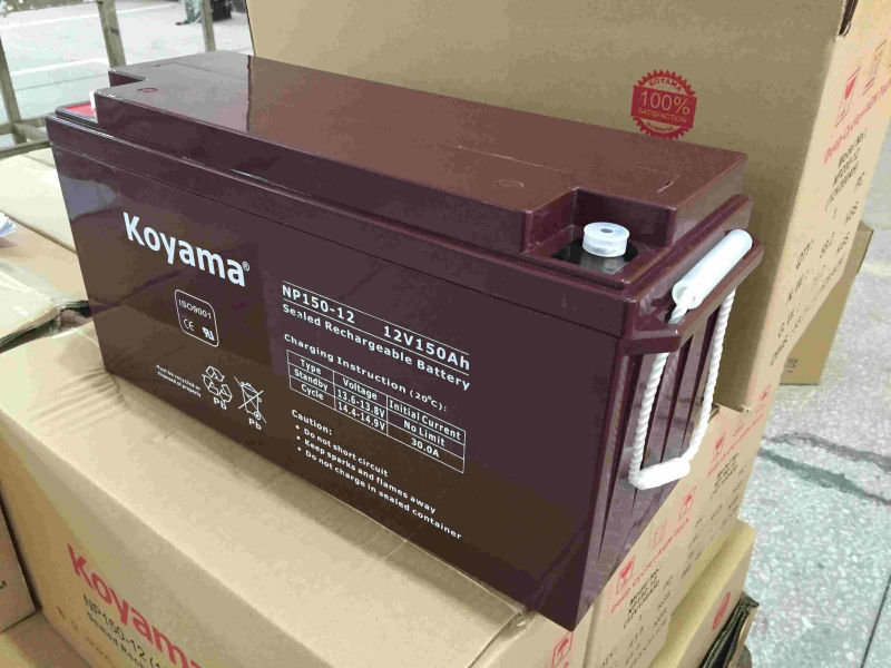 AGM Long Life 12V 150ah AGM Battery for Solar Street Light System