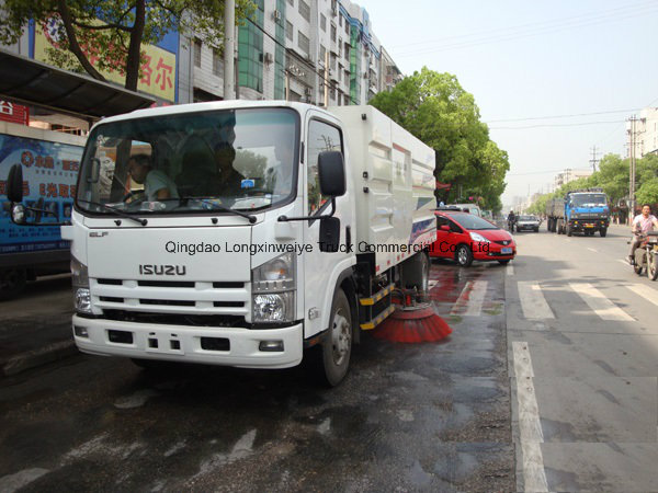 Isuzu 4*2 Road Sweeping Truck Road Sweeper Truck