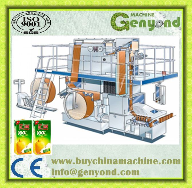 Fruit Juice Aseptic Carton Brick Filling Machine