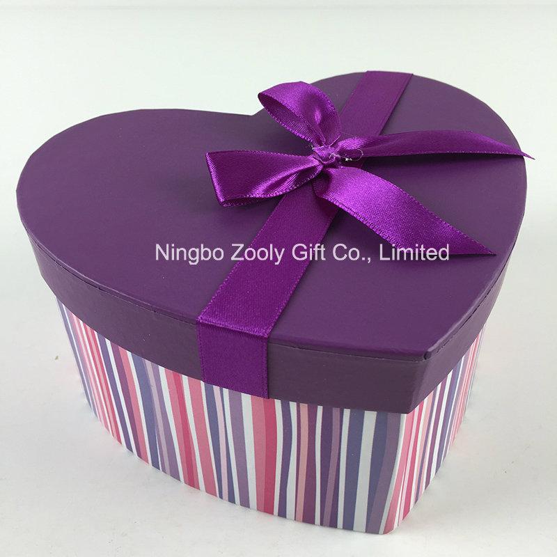 Hexagonal Heart-Shaped Round Mixed Paper Gift Boxes Set