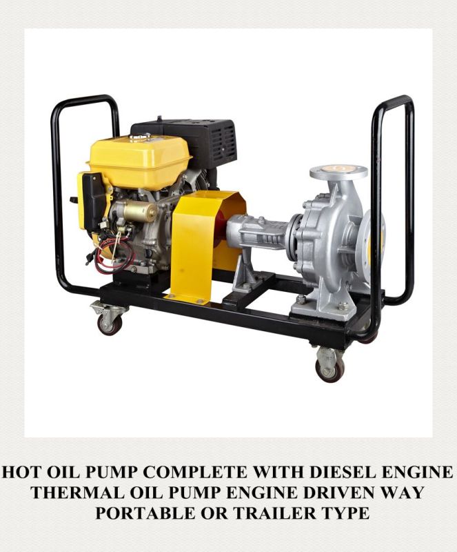 Diesel Engine Driven Hot Oil Pump