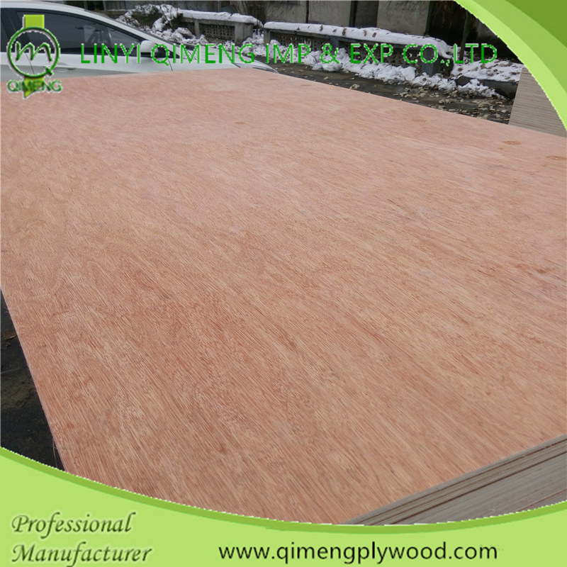 Poplar and Hardwood Core 12mm Commercial Plywood From Linyi