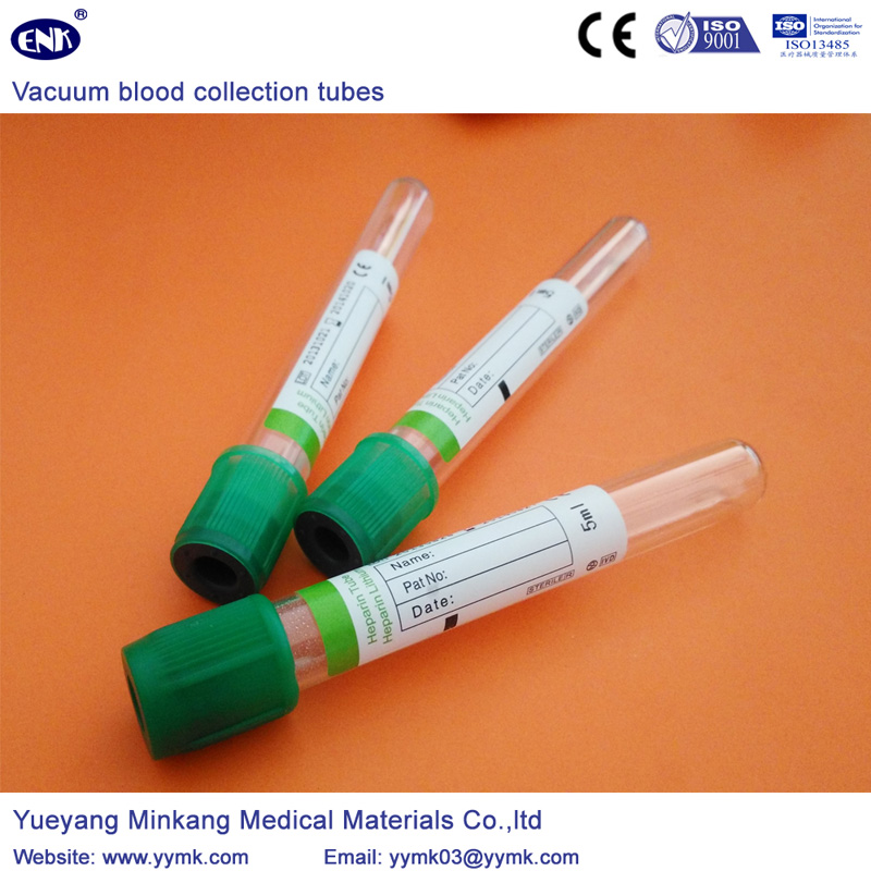 Vacuum Blood Collection Tubes Heparin Tube (ENK-CXG-030)