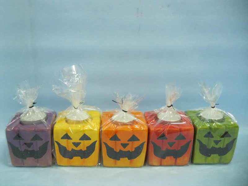 Halloween Candle Shape Ceramic Crafts (LOE2372A-7z)