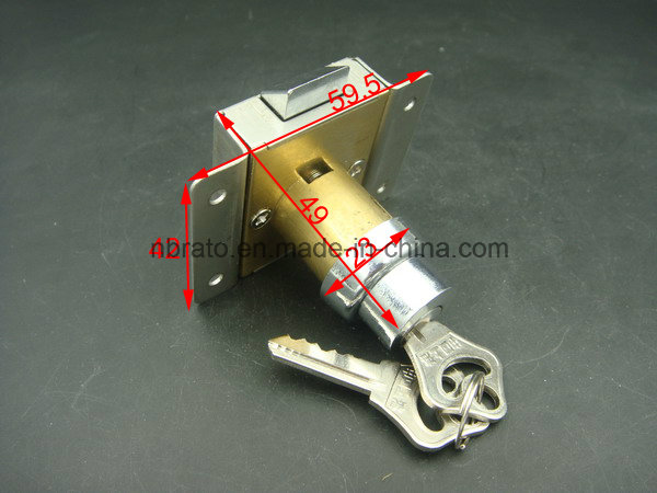 High Quality Zinc Alloy Push Cupboard Key Lock