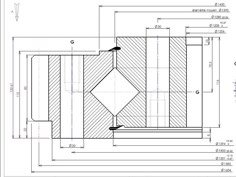 Rollix Slewing Ring Bearings with External Gear (06-1390-03)