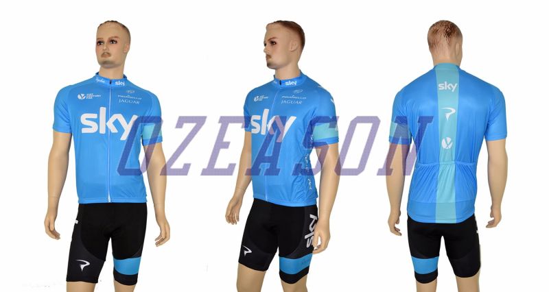 2017 Custom Made Men's Breathable Stretchable Slim Fit Cycling Jersey