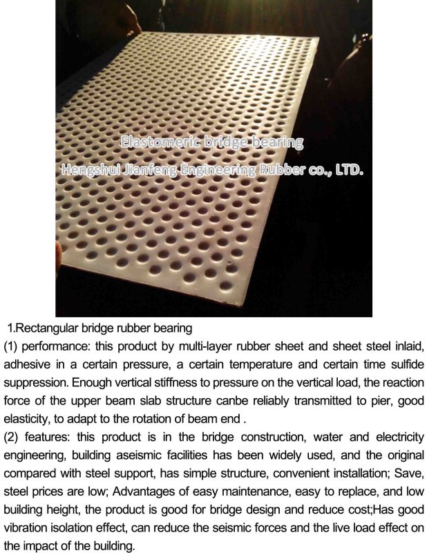 China Rubber Bearing Pad to Singapore